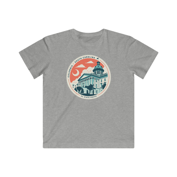 Kids Fine Jersey Tee - Landmark Series: SC State House