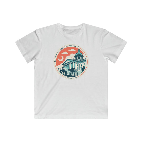 Kids Fine Jersey Tee - Landmark Series: SC State House