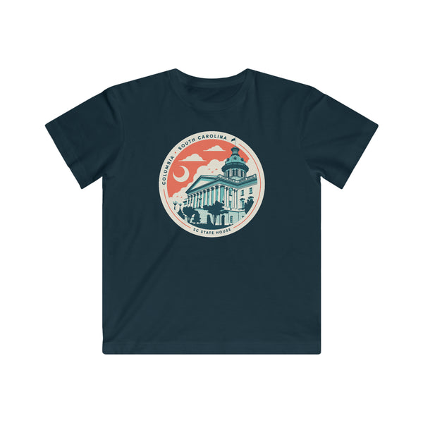 Kids Fine Jersey Tee - Landmark Series: SC State House