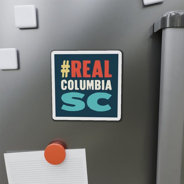 #RealColumbiaSC Die-Cut Magnets