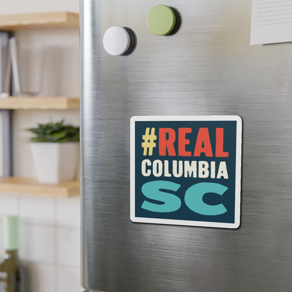 #RealColumbiaSC Die-Cut Magnets