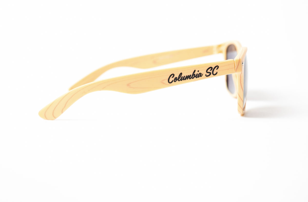 Columbia SC Wood Grain Sunglasses – Experience Columbia SC