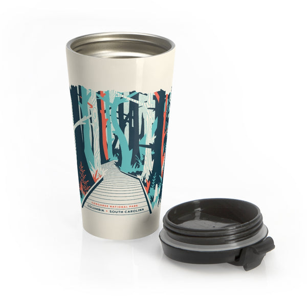 Landmark Series Stainless Steel Travel Mug - Congaree National Park