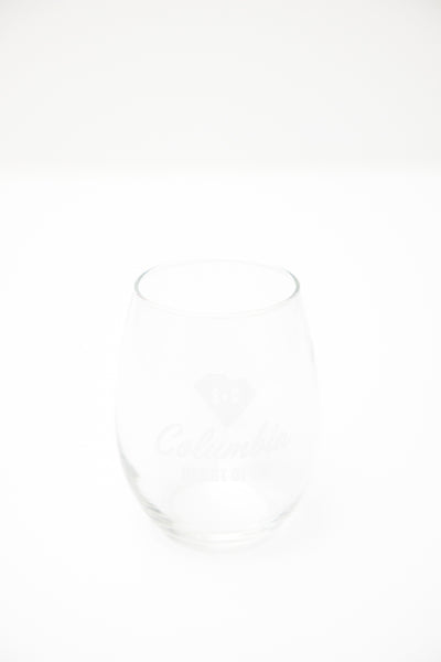 Heart of SC Stemless Wine Glass
