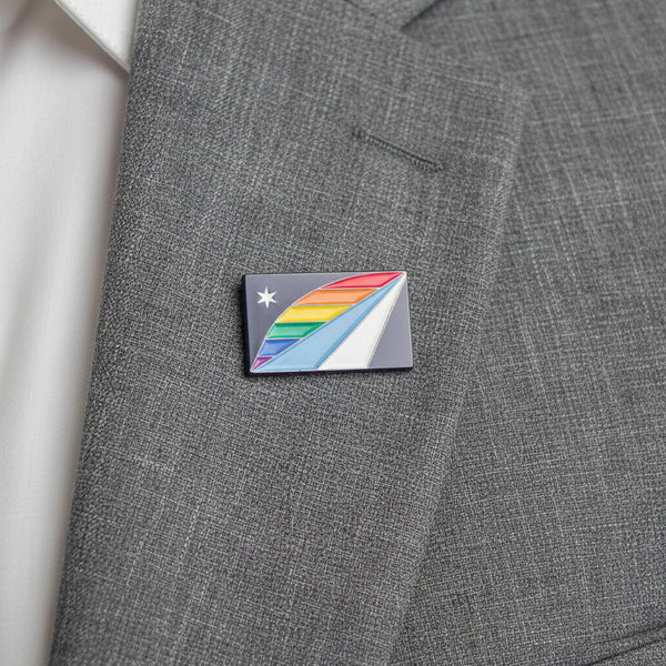 Pride Columbia Flag Enamel Lapel Pin