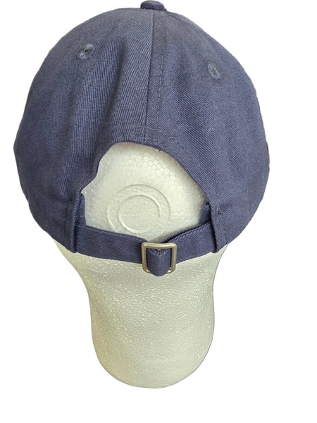 Palmetto Tree and Moon Baseball Cap - Navy