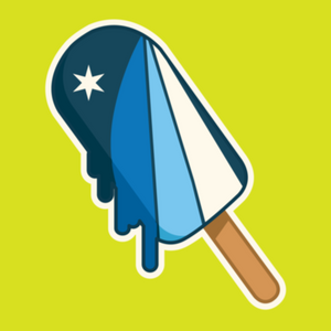 Popsicle - Columbia Flag Popsicle Sticker by Cait Maloney