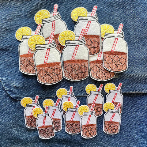 Sweet Tea Patch by Southern Fried Stitching - 2 Sizes