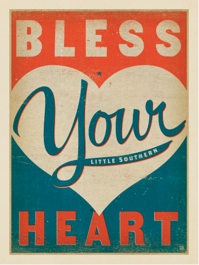 Bless Your Heart Postcard