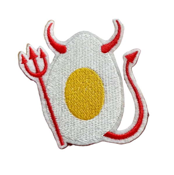 Devil Egg Patch by Southern Fried Stitching - 2 Sizes