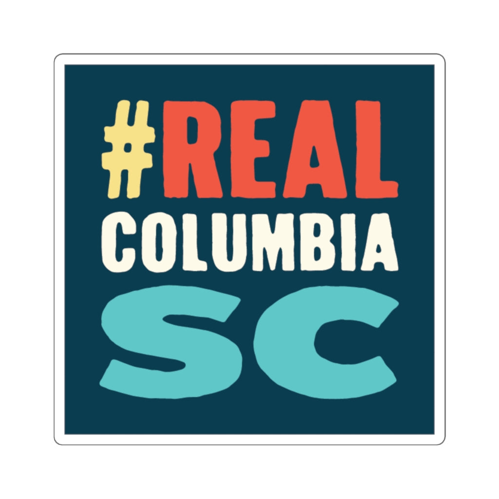 #RealColumbiaSC Sticker